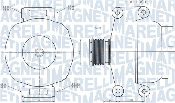 Generator Magneti Marelli 063731489010 von Magneti Marelli