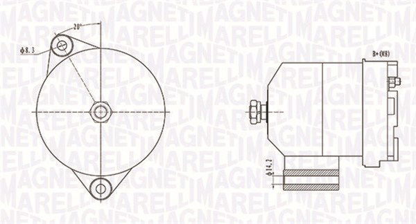 Generator Magneti Marelli 063731586010 von Magneti Marelli