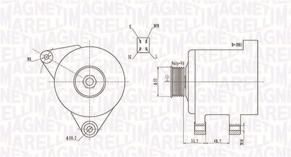 Generator Magneti Marelli 063731605010 von Magneti Marelli