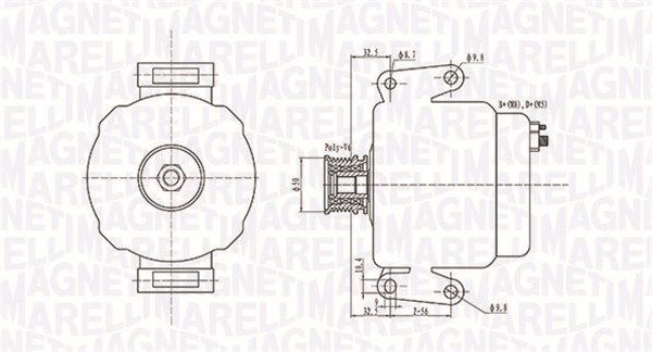 Generator Magneti Marelli 063731630010 von Magneti Marelli