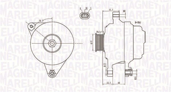 Generator Magneti Marelli 063731703010 von Magneti Marelli