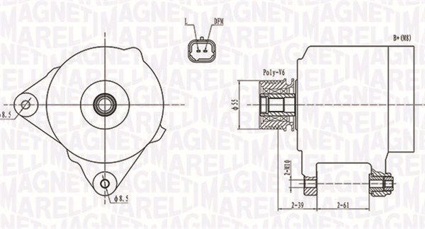 Generator Magneti Marelli 063731762010 von Magneti Marelli