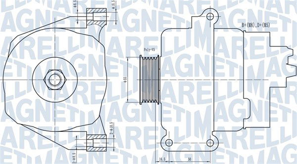 Generator Magneti Marelli 063731766010 von Magneti Marelli