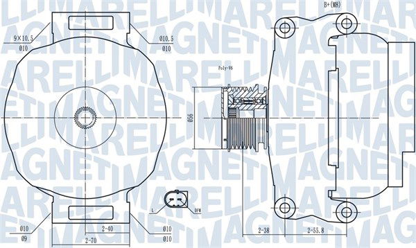 Generator Magneti Marelli 063731769010 von Magneti Marelli