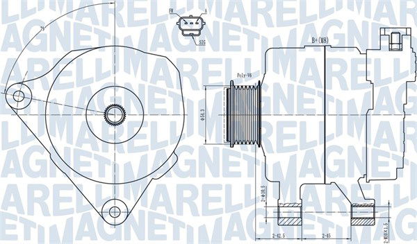 Generator Magneti Marelli 063731778010 von Magneti Marelli