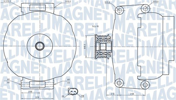 Generator Magneti Marelli 063731840010 von Magneti Marelli