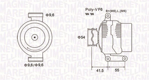 Generator Magneti Marelli 063731855010 von Magneti Marelli