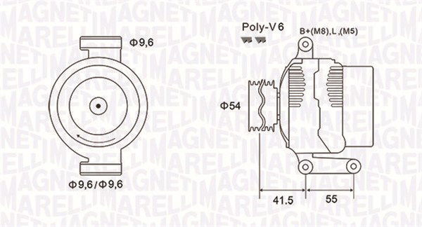 Generator Magneti Marelli 063731856010 von Magneti Marelli