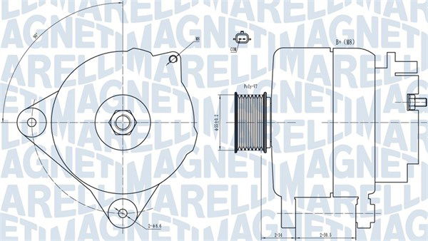 Generator Magneti Marelli 063731866010 von Magneti Marelli