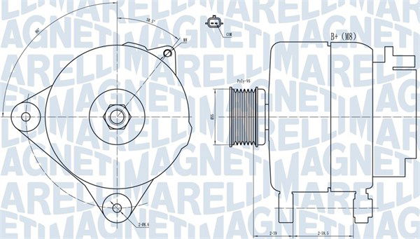 Generator Magneti Marelli 063731887010 von Magneti Marelli