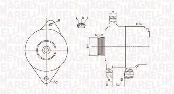 Generator Magneti Marelli 063731892010 von Magneti Marelli