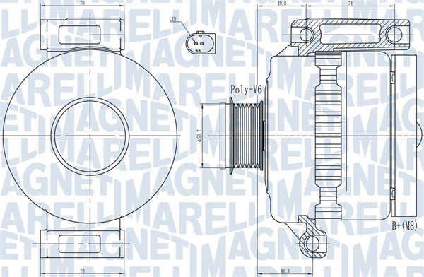 Generator Magneti Marelli 063731923010 von Magneti Marelli