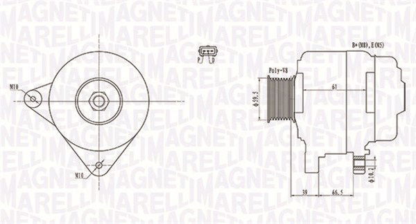 Generator Magneti Marelli 063731972010 von Magneti Marelli