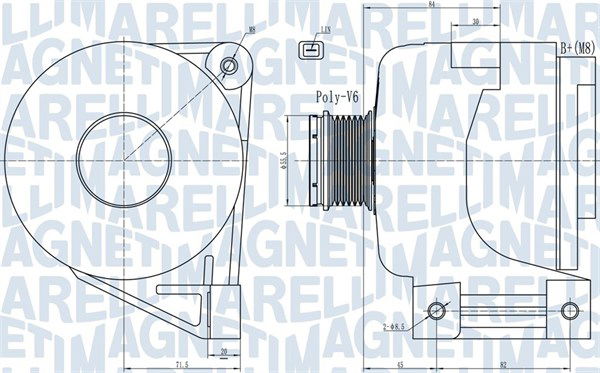 Generator Magneti Marelli 063731988010 von Magneti Marelli