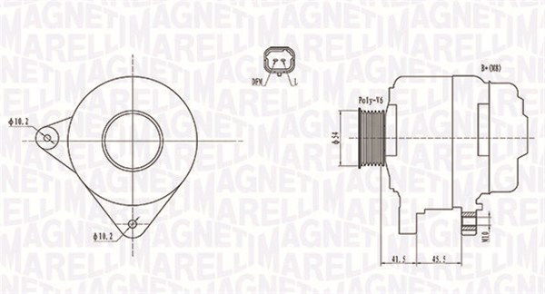 Generator Magneti Marelli 063732008010 von Magneti Marelli