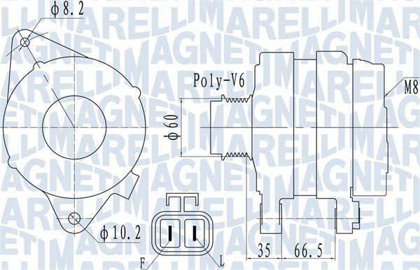 Generator Magneti Marelli 063732010010 von Magneti Marelli