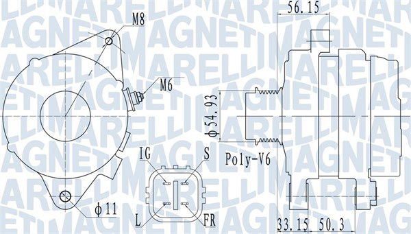 Generator Magneti Marelli 063732027010 von Magneti Marelli