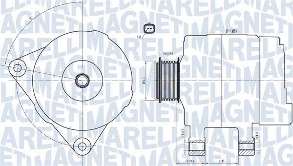 Generator Magneti Marelli 063732033010 von Magneti Marelli