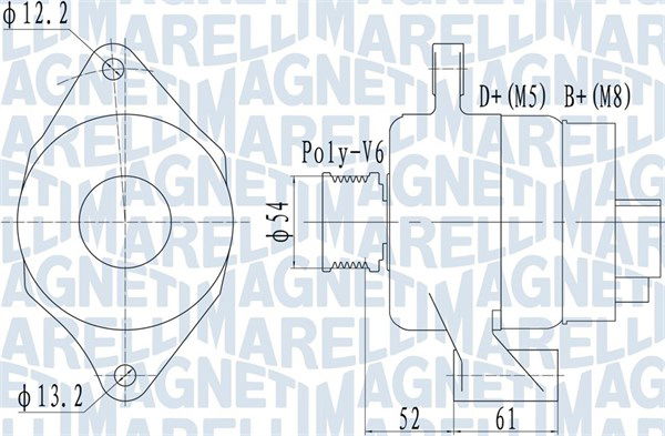 Generator Magneti Marelli 063732049010 von Magneti Marelli