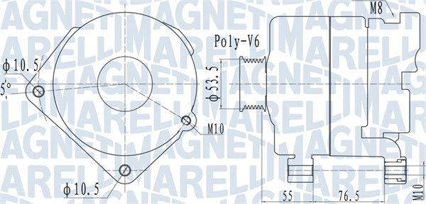 Generator Magneti Marelli 063732095010 von Magneti Marelli