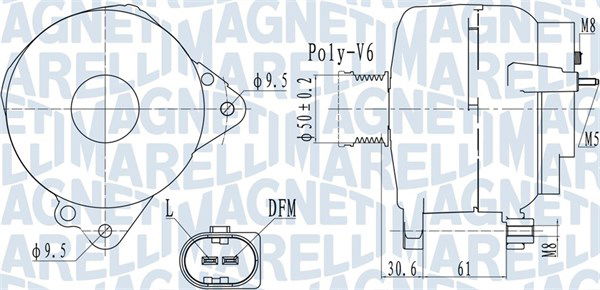 Generator Magneti Marelli 063732118010 von Magneti Marelli