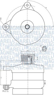 Generator Magneti Marelli 063732188010 von Magneti Marelli