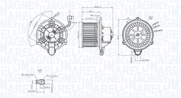 Innenraumgebläse Magneti Marelli 069412752010 von Magneti Marelli