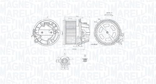 Innenraumgebläse von Magneti Marelli