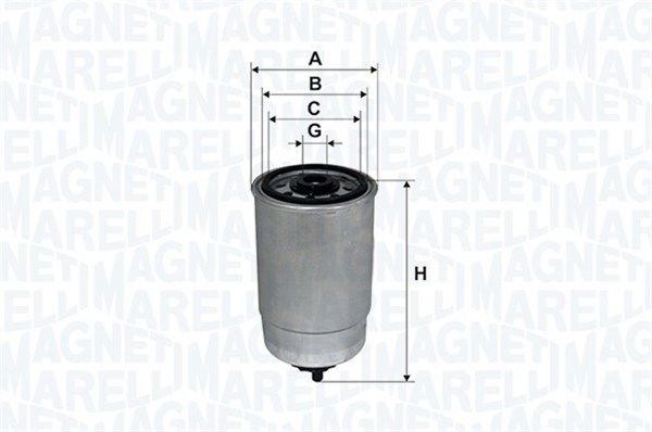 Kraftstofffilter Magneti Marelli 153071760108 von Magneti Marelli