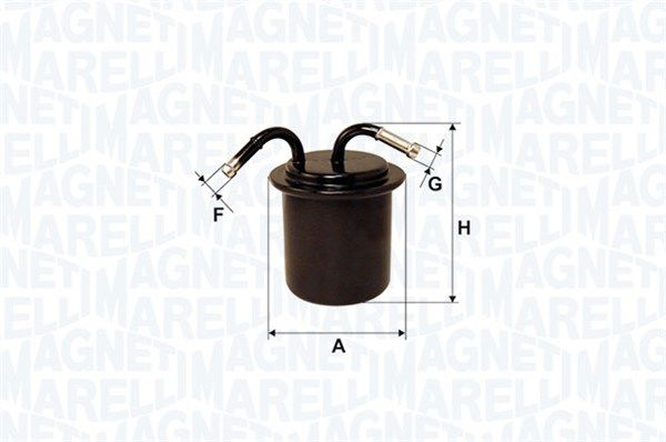 Kraftstofffilter Magneti Marelli 153071762555 von Magneti Marelli