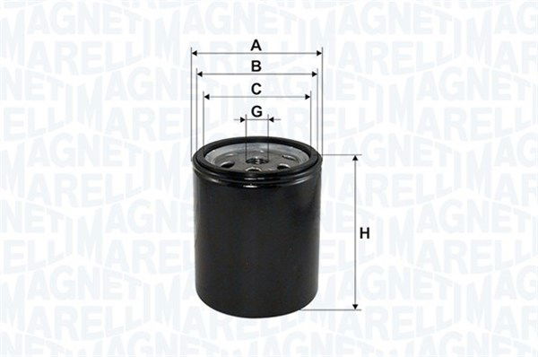 Kraftstofffilter Magneti Marelli 153071762559 von Magneti Marelli