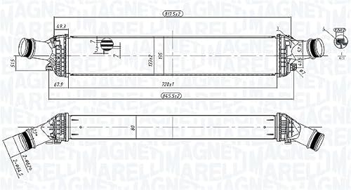 Ladeluftkühler von Magneti Marelli