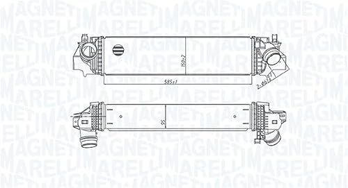 Ladeluftkühler von Magneti Marelli