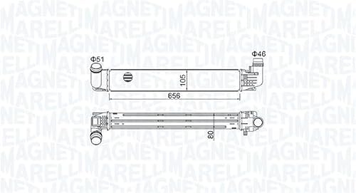 Ladeluftkühler von Magneti Marelli