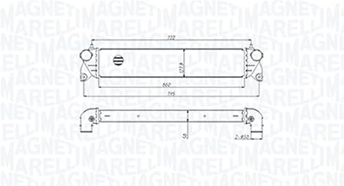 Ladeluftkühler von Magneti Marelli