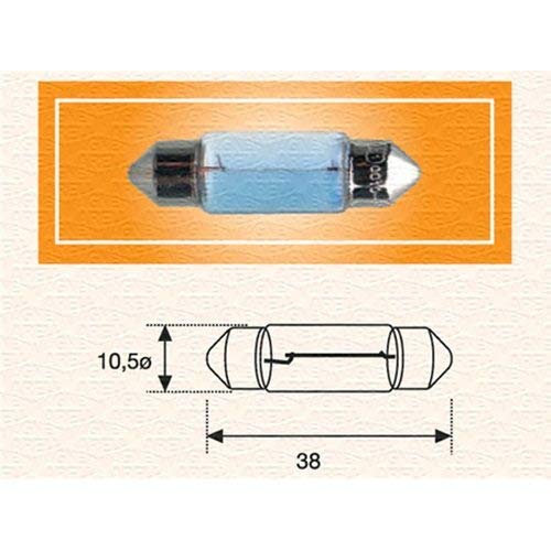 Magneti Marelli 009423100000 Glühlampen C5W 24V 5W standard 24V von Magneti Marelli