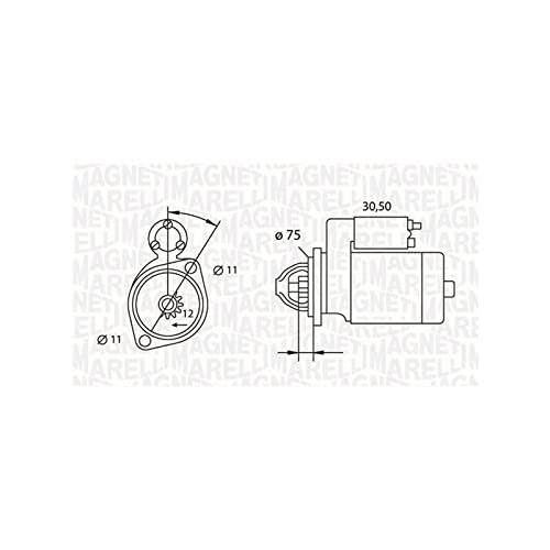 Magneti Marelli 063523627010 Motorroller Anlasser von Magneti Marelli