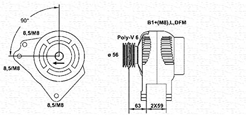 Magneti Marelli 063533490010 Lichtmaschine von Magneti Marelli