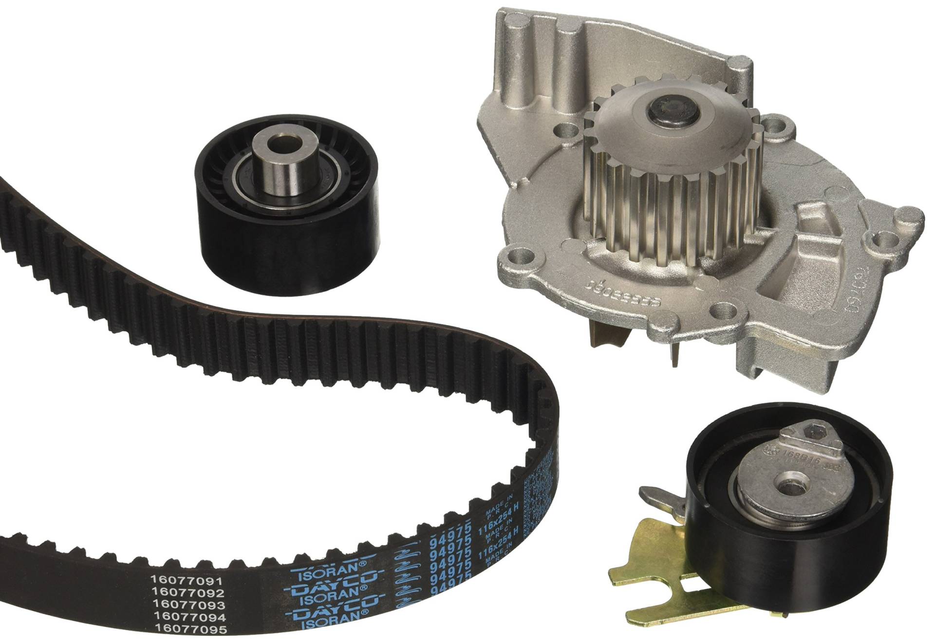 Magneti Marelli 1609525480 Kit Riemen-Verteilung mit Pumpe Wasser von Magneti Marelli