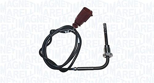 Magneti Marelli 172000165010 Prämie Abgastemperatur Sensor für Audi/Volkswagen, M14 x 1.5 Gewindegröße, 1045mm Länge von Magneti Marelli