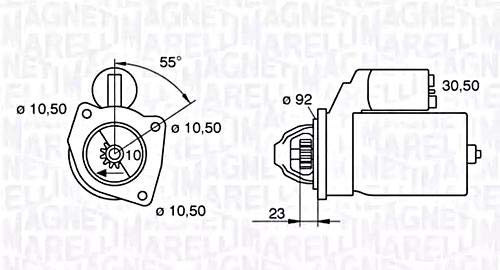 Magneti Marelli 26364 Anlasser von Magneti Marelli