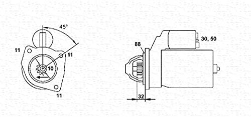 Magneti Marelli 63280040010 Anlasser von Magneti Marelli