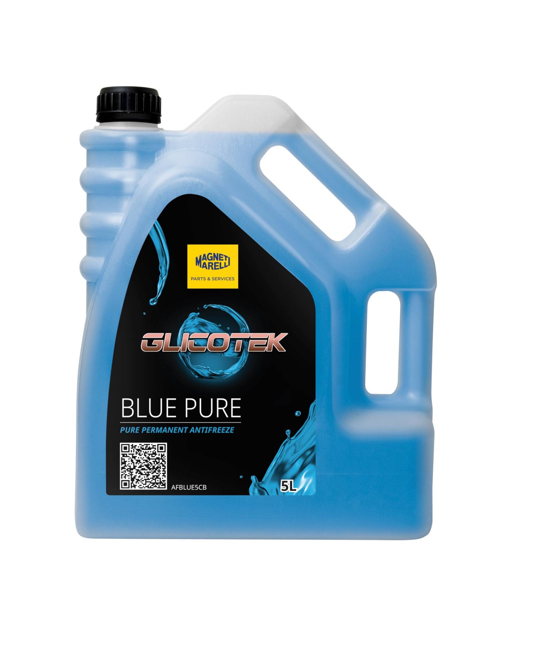 Magneti Marelli Parts & Services - Blaues Kühlflüssigkeit Glicotek Blue Pure, Autokühlmittelkonzentrat, blauer Frostschutz, 1 l Flüssigkeit für Auto und Motorrad, Autozubehör von Magneti Marelli