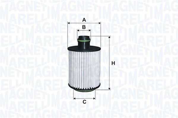 Ölfilter Magneti Marelli 153071762464 von Magneti Marelli