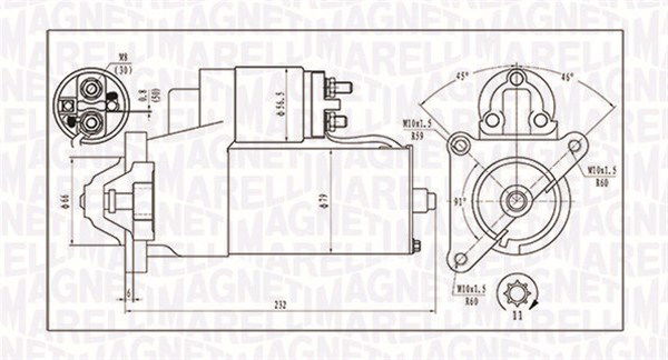 Starter Magneti Marelli 063720373010 von Magneti Marelli