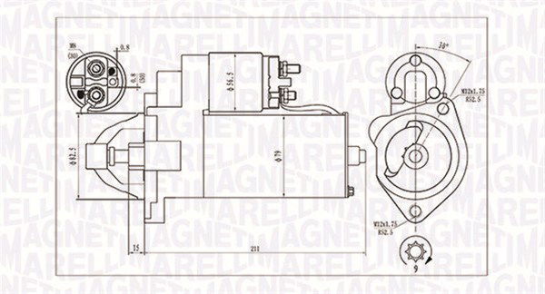 Starter Magneti Marelli 063720624010 von Magneti Marelli