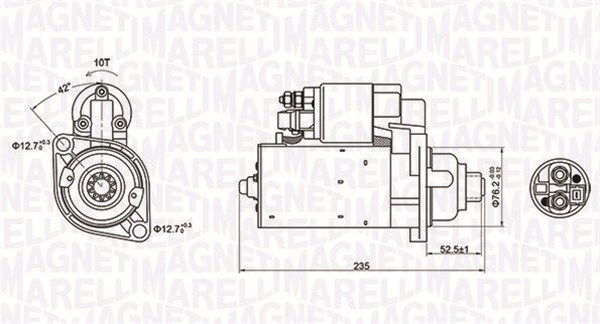 Starter Magneti Marelli 063720974010 von Magneti Marelli