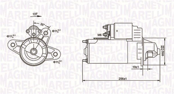 Starter Magneti Marelli 063720977010 von Magneti Marelli