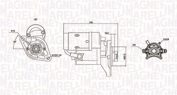 Starter Magneti Marelli 063721089010 von Magneti Marelli