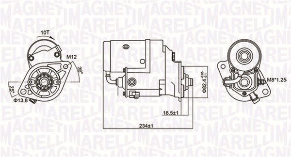 Starter Magneti Marelli 063721154010 von Magneti Marelli